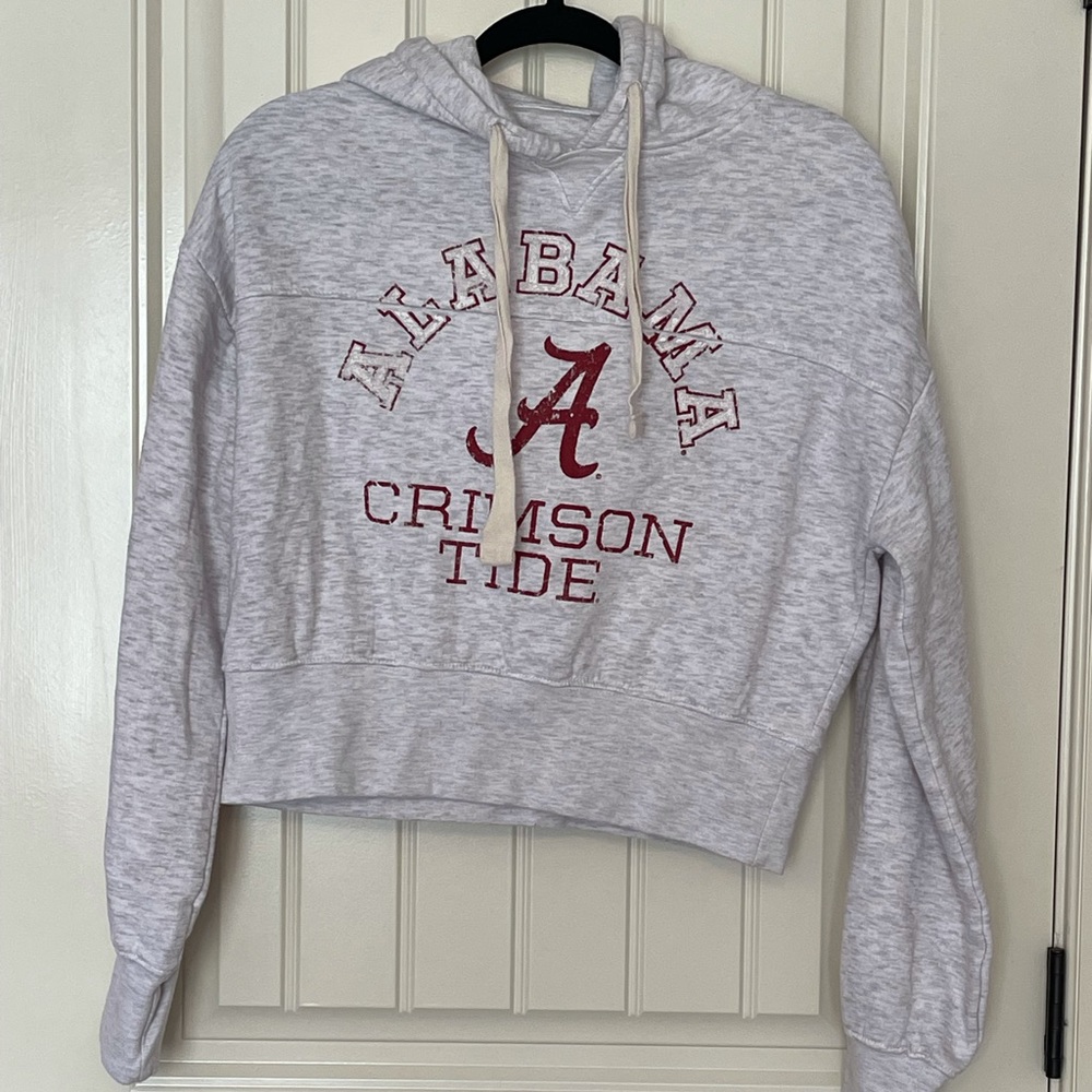 Russel Alabama Crimson Tide SZ Medium Crop Sweater